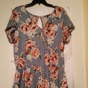 Charlotte Russe Short Sleeve Romper